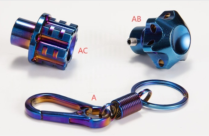机车钥匙扣男挂件个性创意高档钥匙挂件防丢摩托车链实用钥匙扣