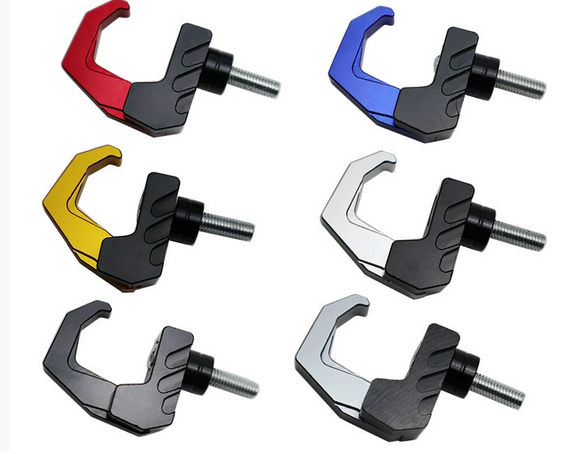 小牛电动车改装配件折叠挂钩摩托车前置铝合金头盔挂物钩电摩通用