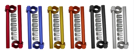 摩托车改装配件 CNC分离车把 街车手把跑车跨骑车铝合金车把分把