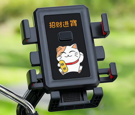 电动车手机架摩托车手机机支架防震电瓶车自行车外卖骑手导航支架